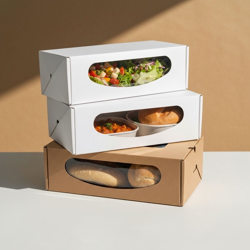 Liefertaschen mit ausgewogenen Mahlzeiten